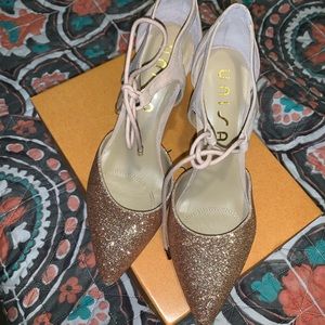 Unisa D’orsay Rose Gold Pumps